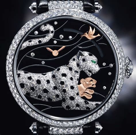 replica ladies watch with panther